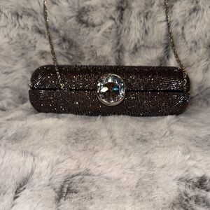 Elegant Black Evening Clutch